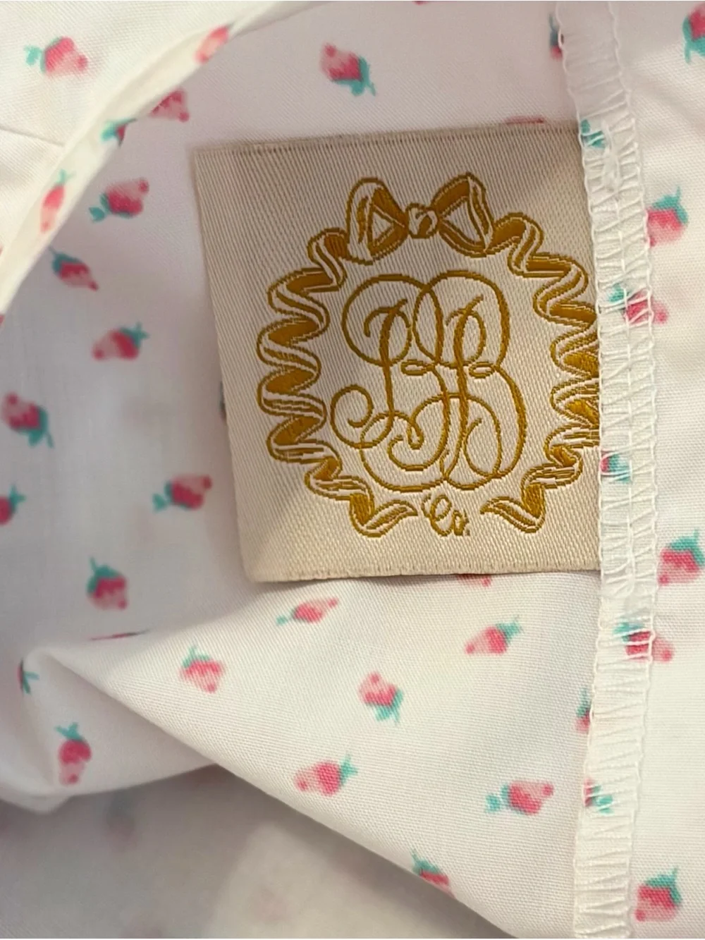EUC The Beaufort Bonnet Company Port Royal Rosebud Smocked Dress Size 4T